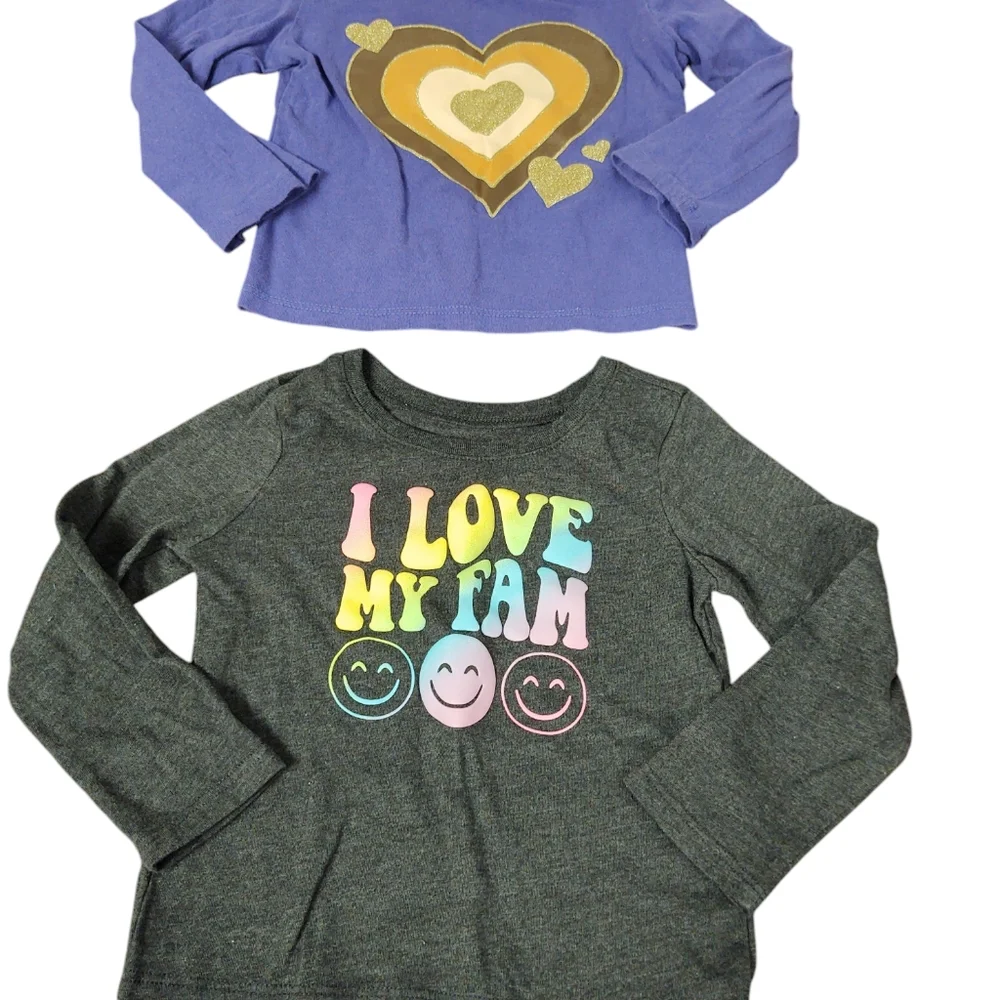 Bundle of The Children's PLACE Girls Tops Size 18-24 mo's.